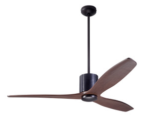 Fans Damp Location by Modern Fan Co ( 201 | LLX-DBBK-54-MG-NL-WC LeatherLuxe DC ) 