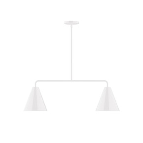 Linear/Island 2 Light Bar by Montclair Light Works ( 518 | MSG420-44-L10 Jynx ) 