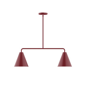 Linear/Island 2 Light Bar by Montclair Light Works ( 518 | MSG420-55 Jynx ) 