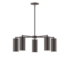Mid. Chandeliers Glass Down by Montclair Light Works ( 518 | CHC418-51-L10 Jordan ) 