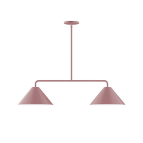 Linear/Island 2 Light Bar by Montclair Light Works ( 518 | MSG422-20 Pinnacle ) 