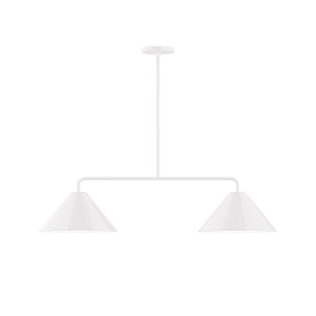 Linear/Island 2 Light Bar by Montclair Light Works ( 518 | MSG422-44 Pinnacle ) 