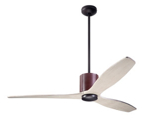 Fans Damp Location by Modern Fan Co ( 201 | LLX-DBCH-54-WW-NL-WC LeatherLuxe DC ) 