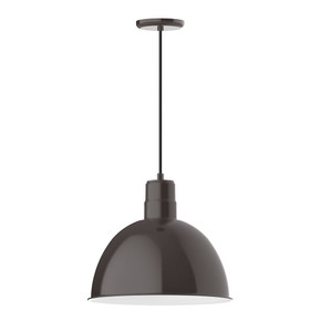 Pendants Metal Shade by Montclair Light Works ( 518 | PEB117-51-C24-G06 Deep Bowl ) 