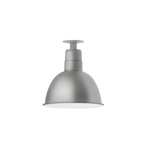 Exterior Ceiling Mount by Montclair Light Works ( 518 | FMB116-49-L12 Deep Bowl ) 