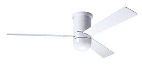 Fans Huggers by Modern Fan Co ( 201 | CIR-FM-GW-50-WH-NL-WC Cirrus Flush DC ) 