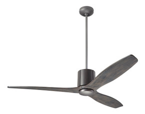 Fans Damp Location by Modern Fan Co ( 201 | LLX-GTGY-54-GY-NL-CC LeatherLuxe DC ) 
