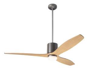 Fans Damp Location by Modern Fan Co ( 201 | LLX-GTGY-54-MP-271-CC LeatherLuxe DC ) 