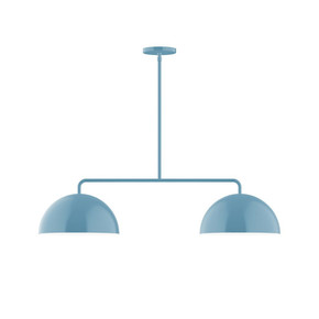 Linear/Island 2 Light Bar by Montclair Light Works ( 518 | MSG432-G15-54 Arcade ) 