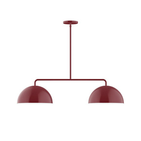 Linear/Island 2 Light Bar by Montclair Light Works ( 518 | MSG432-G15-55 Arcade ) 