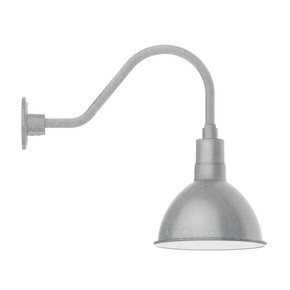 Exterior Wall Mount by Montclair Light Works ( 518 | GNA115-49-W10 Deep Bowl ) 
