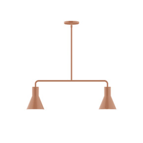 Linear/Island 2 Light Bar by Montclair Light Works ( 518 | MSG436-19 Axis ) 