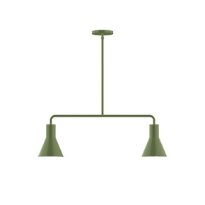 Linear/Island 2 Light Bar by Montclair Light Works ( 518 | MSG436-22-L10 Axis ) 