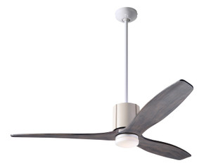 Fans Damp Location by Modern Fan Co ( 201 | LLX-GWIV-54-GY-271-RC LeatherLuxe DC ) 