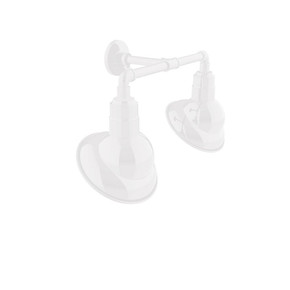Exterior Wall Mount by Montclair Light Works ( 518 | GNR120-44-L12 Emblem ) 