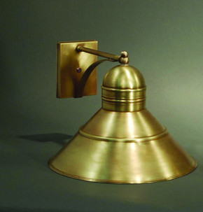 Exterior Wall Mount by Northeast Lantern ( 196 | 3441-AB-MED Barn ) 