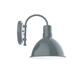 Exterior Wall Mount by Montclair Light Works ( 518 | SCC115-40-G06 Deep Bowl ) 