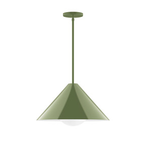 Pendants Metal Shade by Montclair Light Works ( 518 | STG423-G15-22 Pinnacle ) 