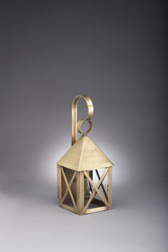 Exterior Wall Mount by Northeast Lantern ( 196 | 7011-AB-MED-CLR York ) 