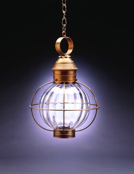 Exterior Hanging by Northeast Lantern ( 196 | 2842-AB-MED-OPT Round Onion ) 