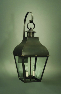 Exterior Wall Mount by Northeast Lantern ( 196 | 7647-DB-LT2-CLR Stanfield ) 