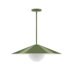 Pendants Metal Shade by Montclair Light Works ( 518 | STG429-G15-22 Vessel ) 