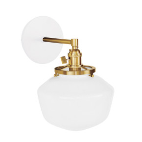 Sconces Single Glass by Montclair Light Works ( 518 | SCM413-44-91 Uno ) 