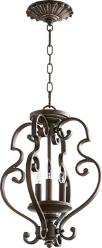 Semi-Flush Mts. Cage by Quorum ( 19 | 2873-13-39 San Miguel ) 