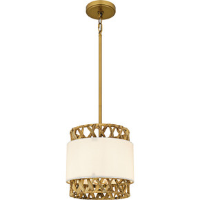 Pendants Drum Shade by Quoizel ( 10 | KAT1510BRG Kate ) 