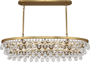 Linear/Island 4 Light + by Robert Abbey ( 165 | 1007 Bling ) 