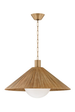 Pendants Fabric Shade by Troy Lighting ( 67 | F1432-PBR Woodside ) 