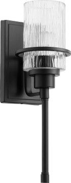 Sconces Single Glass by Quorum ( 19 | 527-1-69 Lazo ) 