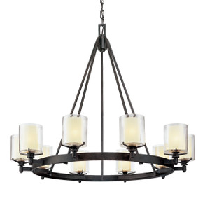 Large Chandeliers Drum Shade by Troy Lighting ( 67 | F1710-TRN Arcadia ) 