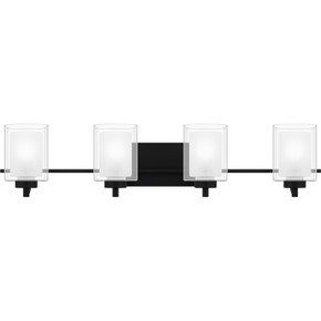 Bathroom Fixtures Four Lights by Quoizel ( 10 | KLT8904MBK Kolt ) 