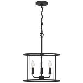 Mini Chandeliers Candle by Quoizel ( 10 | ABR2814MBK Abner ) 