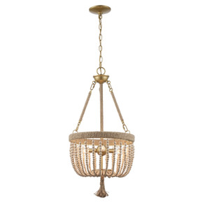 Mini Chandeliers Empire/Basket by Trans Globe Imports ( 110 | 11603 AG Taylan ) 