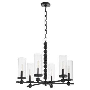 Mid. Chandeliers Glass Up by Quorum ( 19 | 660-6-59 Lee Boulevard ) 