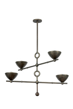 Large Chandeliers Metal Shade by Troy Lighting ( 67 | F2338-BPG Vishal ) 
