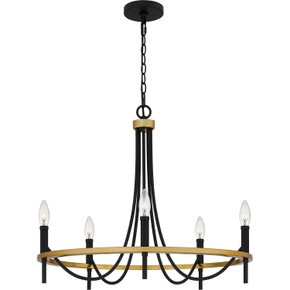 Mid. Chandeliers Candle by Quoizel ( 10 | LGR5026MBK Legare ) 