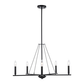 Mid. Chandeliers Candle by Trans Globe Imports ( 110 | 11645 BK Linden ) 