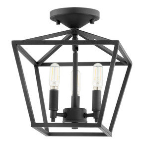 Semi-Flush Mts. Cage by Quorum ( 19 | 304-10-69 Gabriel ) 