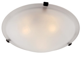Flush Mounts Bowl Style by Trans Globe Imports ( 110 | 58701 ROB Cracka ) 