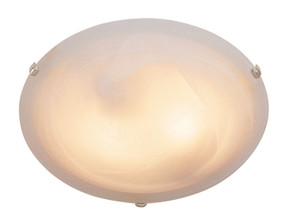 Flush Mounts Bowl Style by Trans Globe Imports ( 110 | 58702 BN Cracka ) 