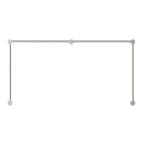 Bathroom Fixtures Cylindrical / Linear by Sonneman ( 69 | 23QSCN222R120PHA Purolinear 360 ) 