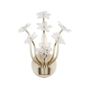 Sconces Single Candle by Varaluz ( 137 | 378W01GDAR Wildflower ) 