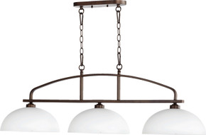 Linear/Island 3 Light Bar by Quorum ( 19 | 6660-3-86 Reyes ) 