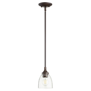 Mini Pendants Glass Down by Quorum ( 19 | 3059-286 Enclave ) 