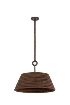 Pendants Drum Shade by Troy Lighting ( 67 | F2824-TBZH Sequoia ) 
