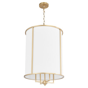 Pendants Fabric Shade by Quorum ( 19 | 6705-4-80 Eldorado ) 