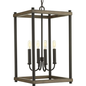 Foyer/Hall Lanterns Open Frame by Progress Lighting ( 54 | P500088-020 Fontayne ) 